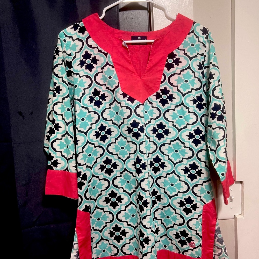 COPY - Simply Southern swimsuit cover tunic size large